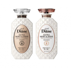 Moist Diane Extra Shine Set 450ml*2(Shampoo+Conditioner)